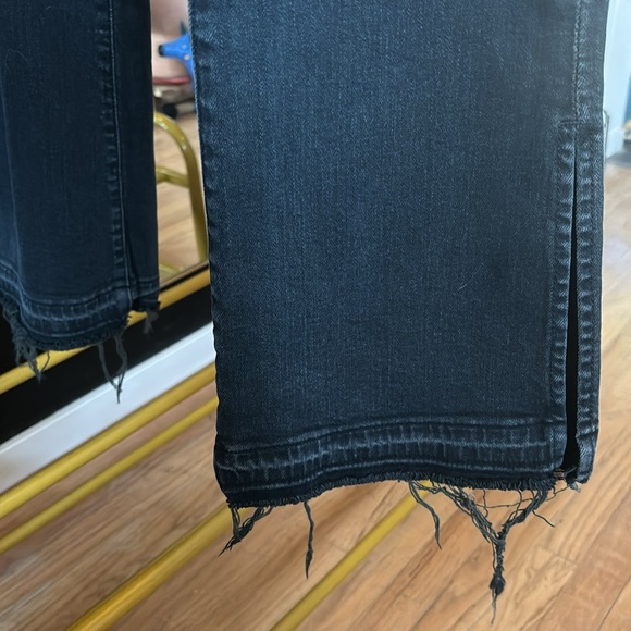 Daze Black Denim Straight Leg (202) - Picture 3 of 5